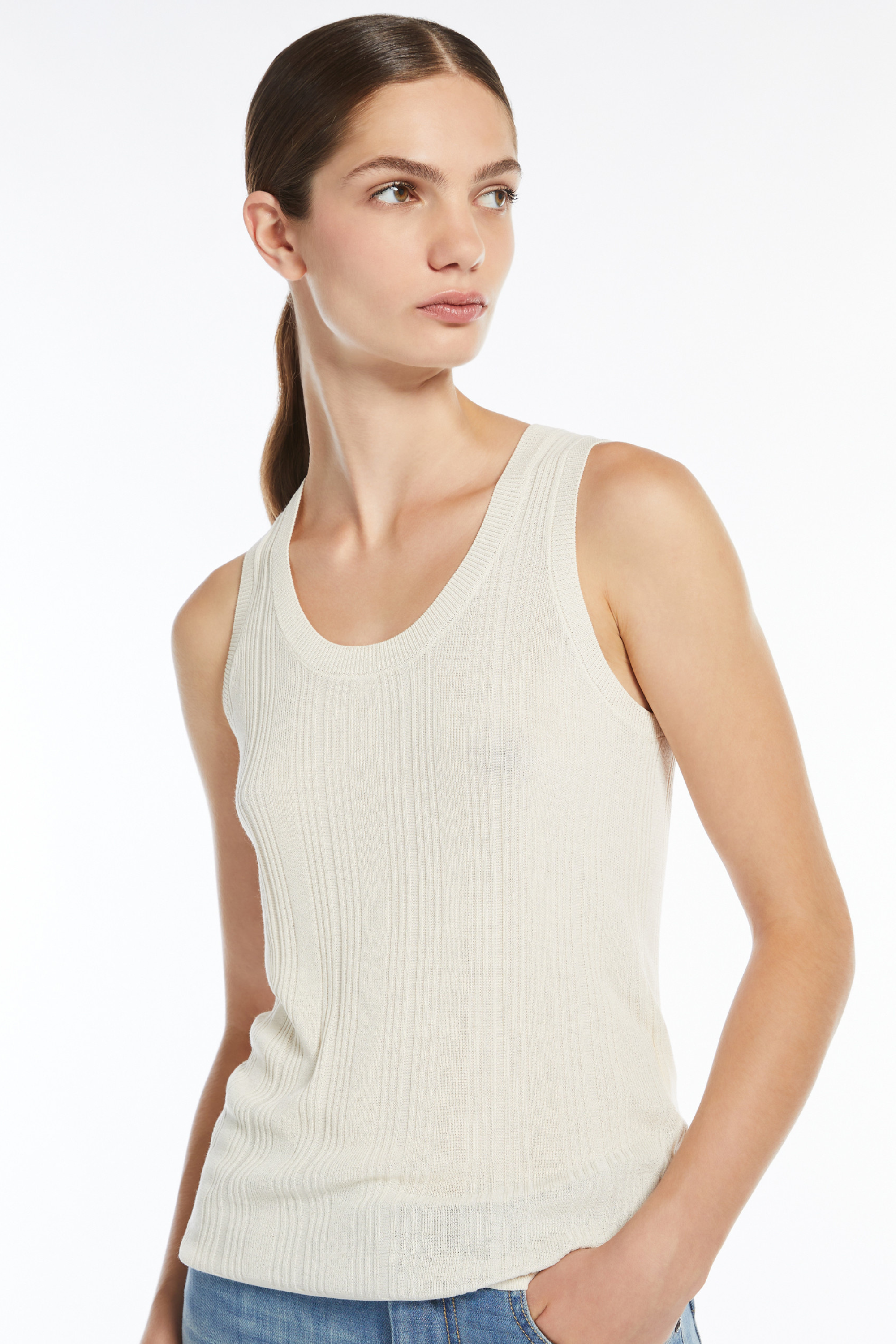 Ceylon viscose yarn top - Max Mara