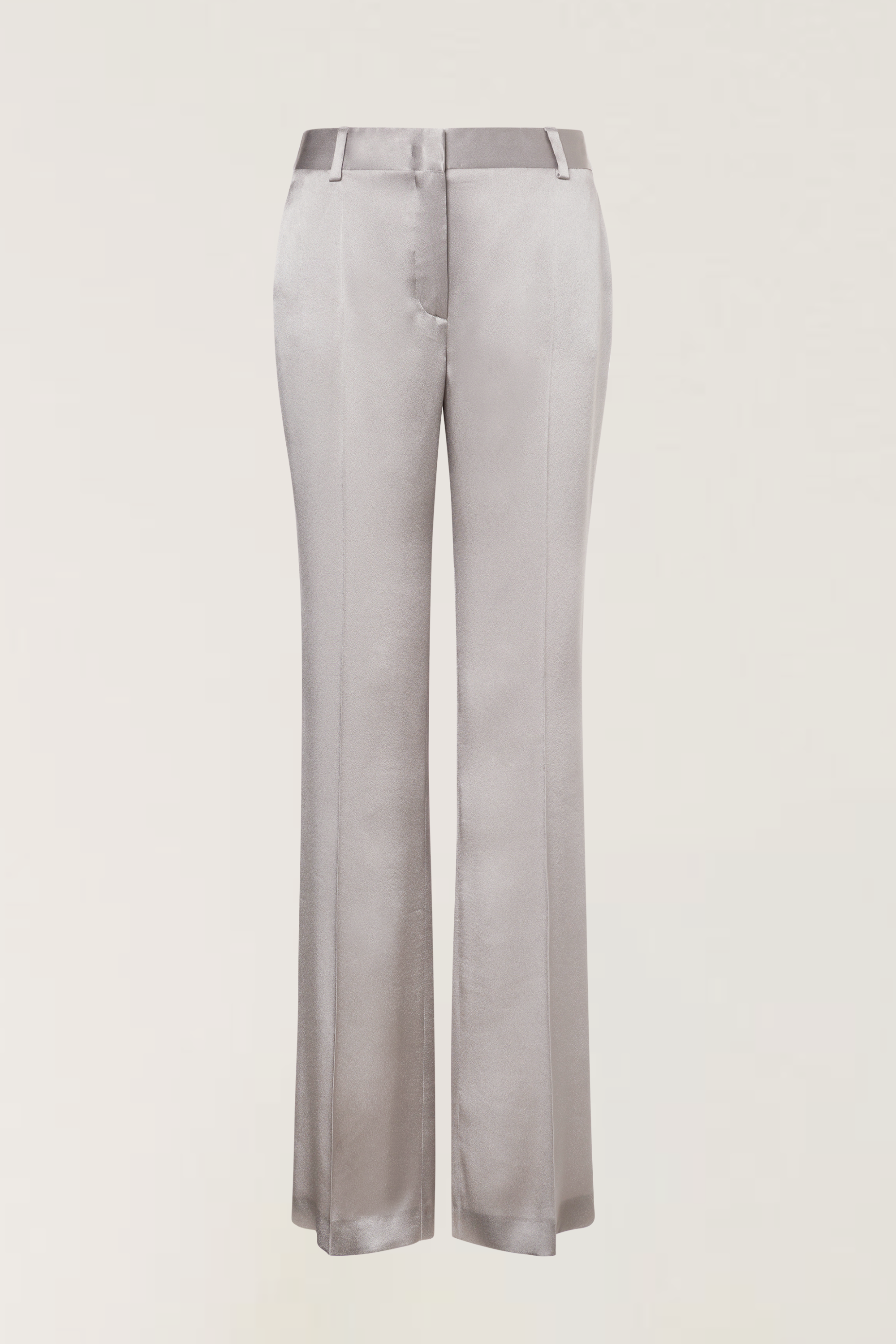 Tailored satin trousers - Alberta Ferretti