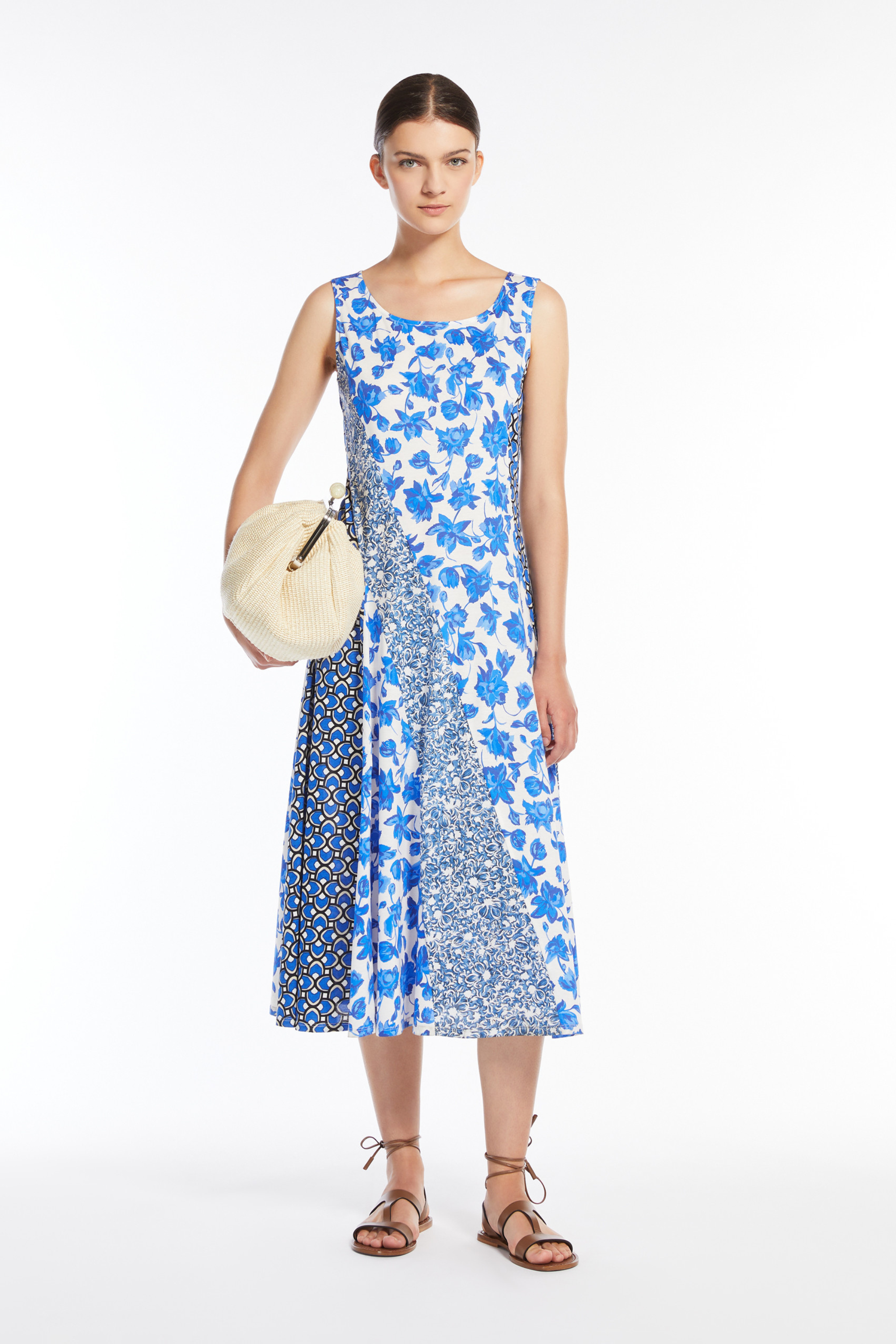 Cubano printed jersey dress - Max Mara