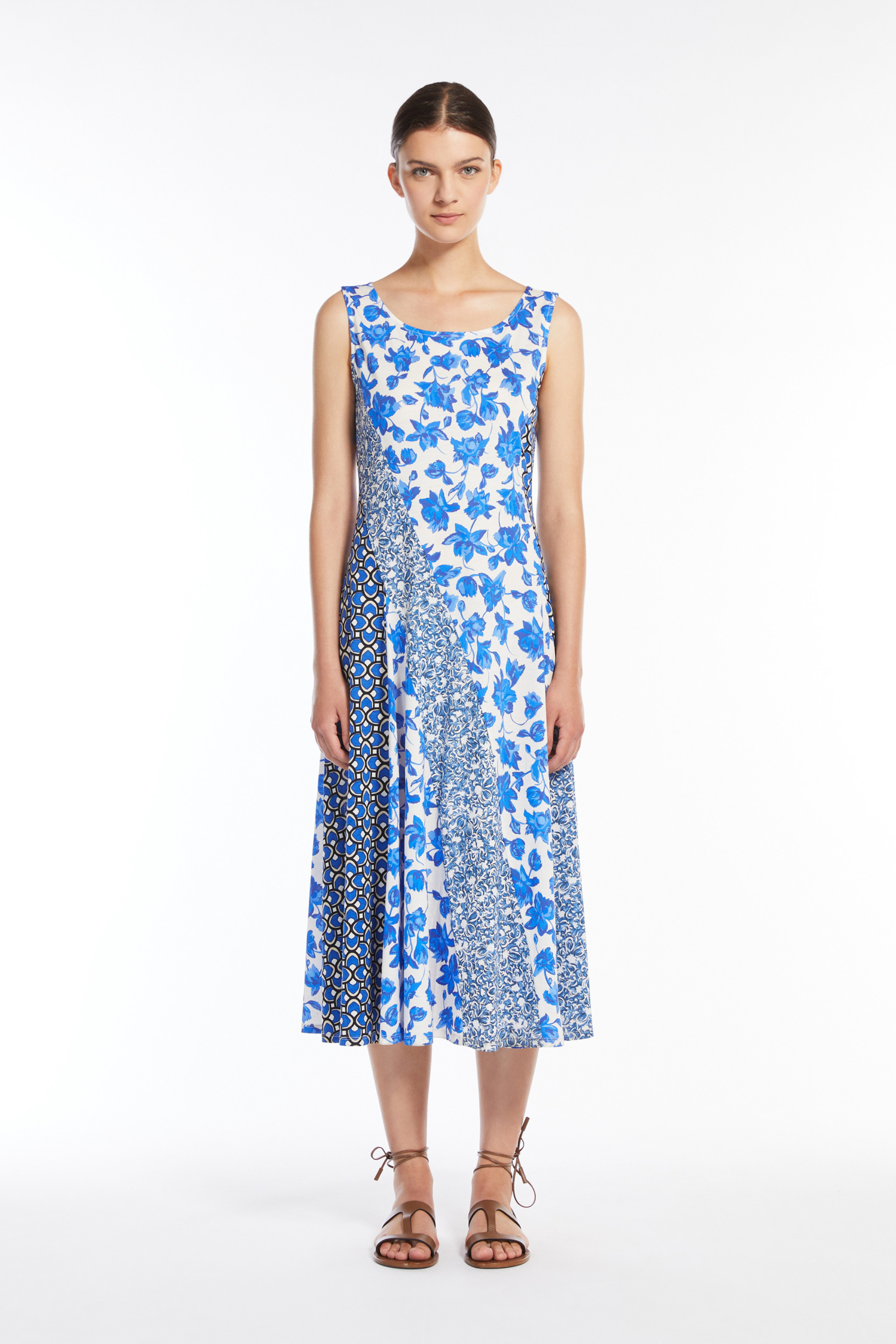 Cubano printed jersey dress - Max Mara