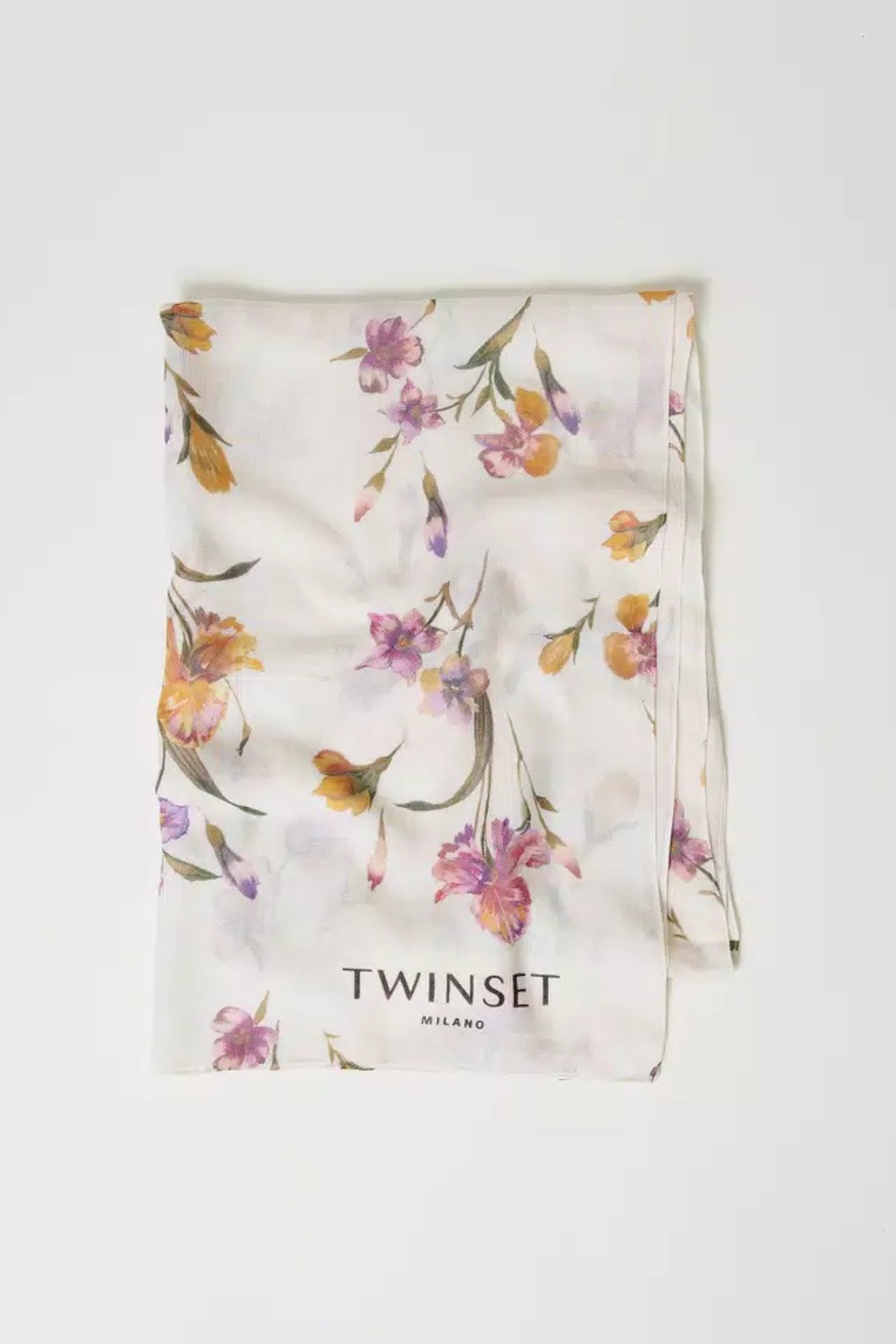 Stole with floral print - Twinset