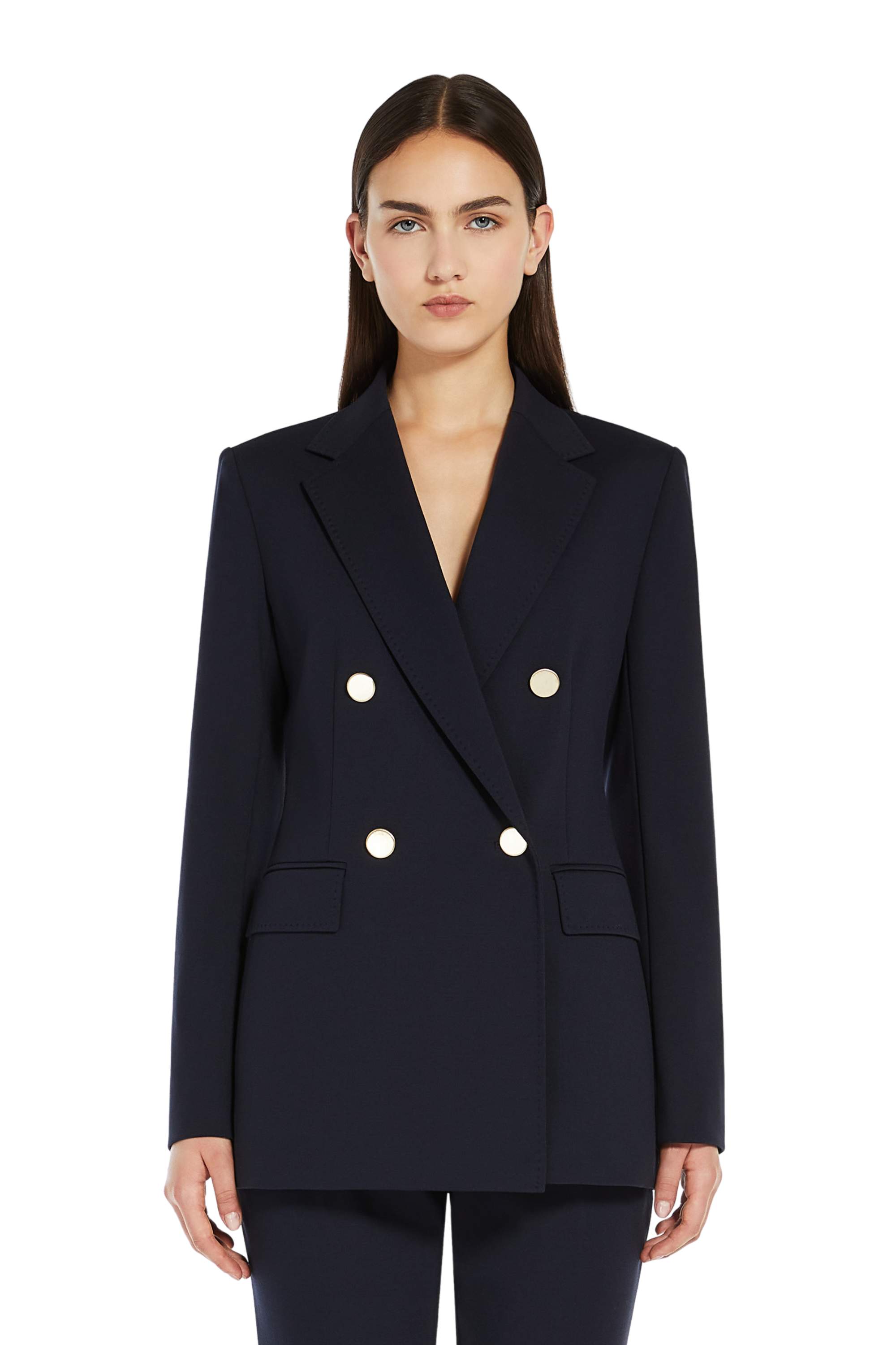 Double-breasted jersey blazer - Max Mara