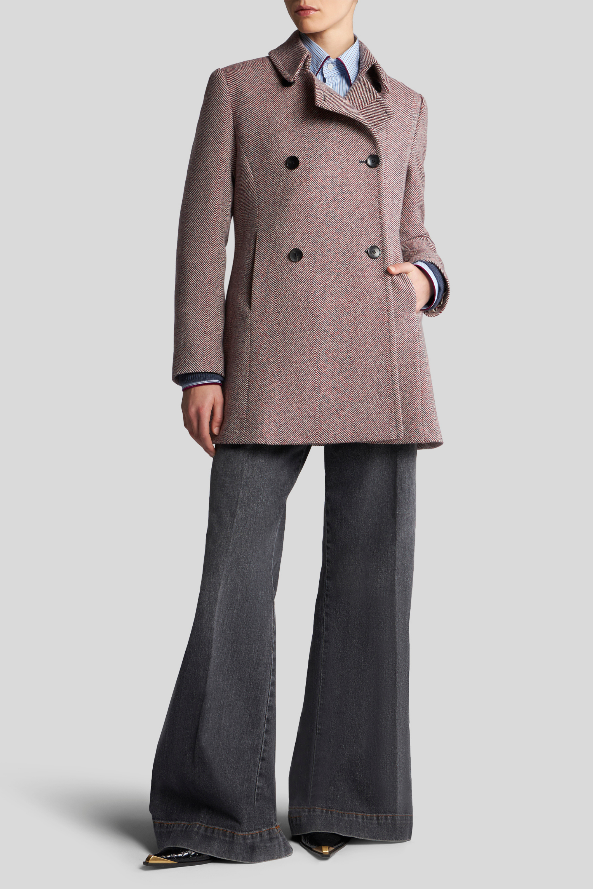 Wool blend coat - Etro