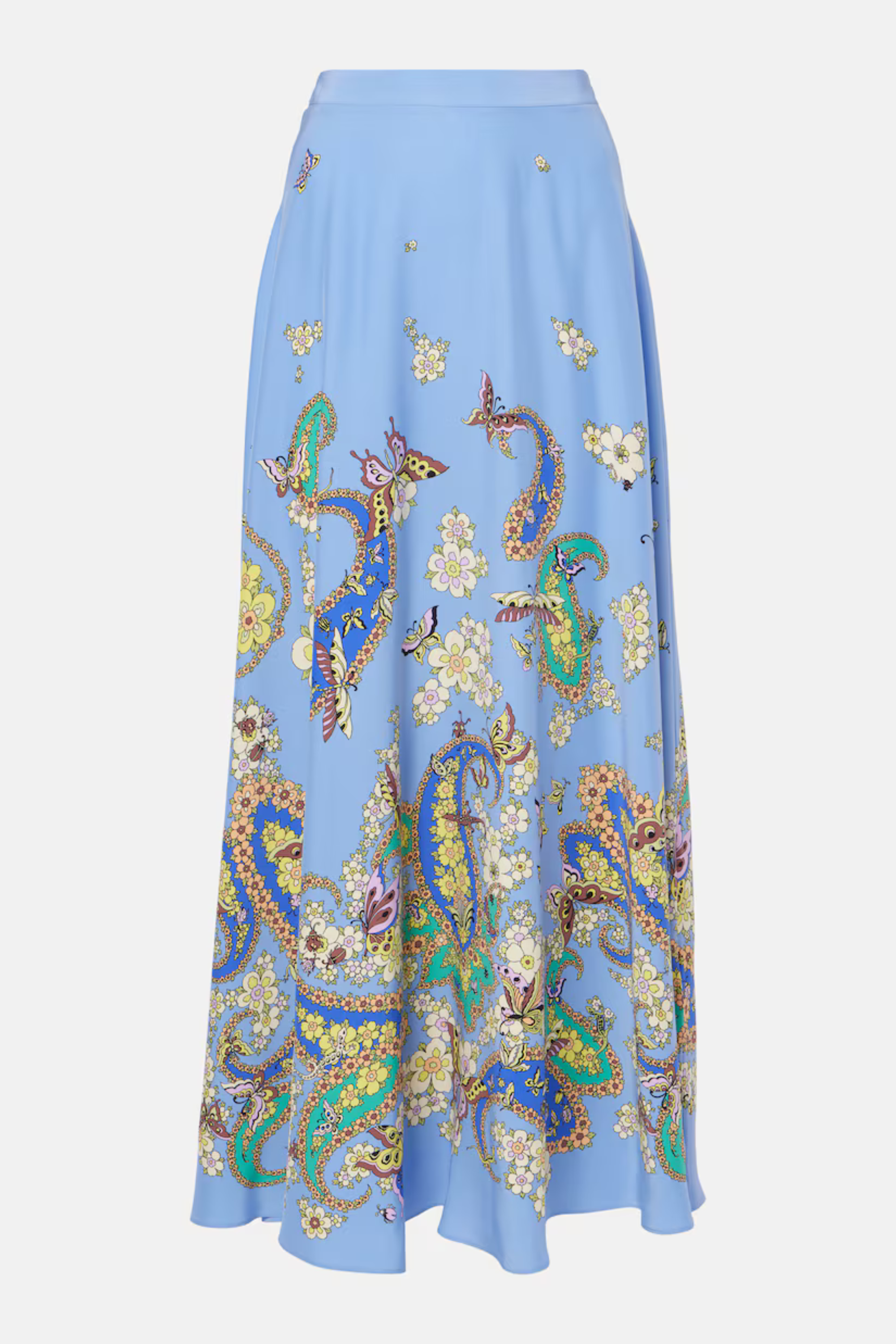 Floral silk maxi skirt - Etro