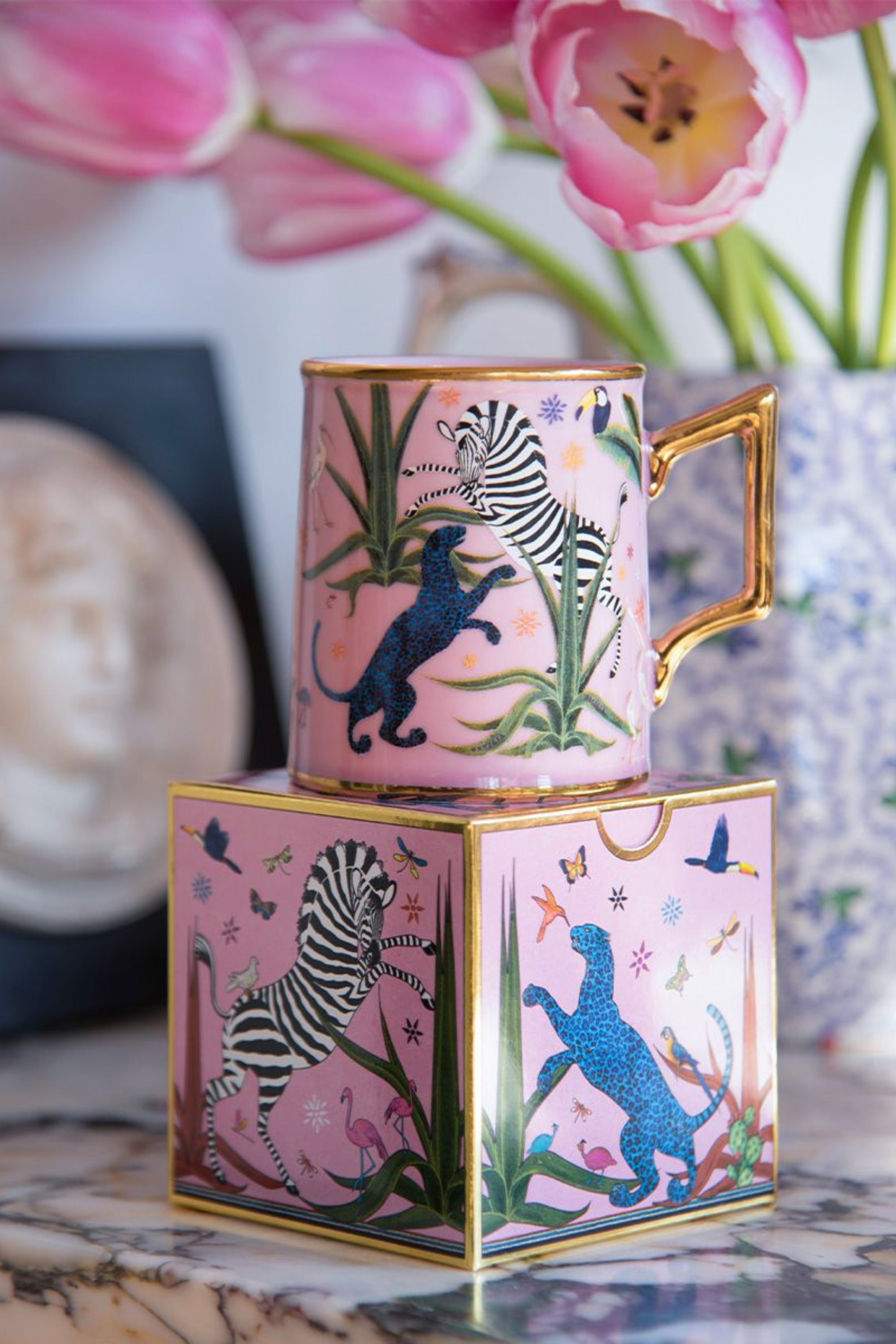 Mug Ceramic Pink - Ortigia