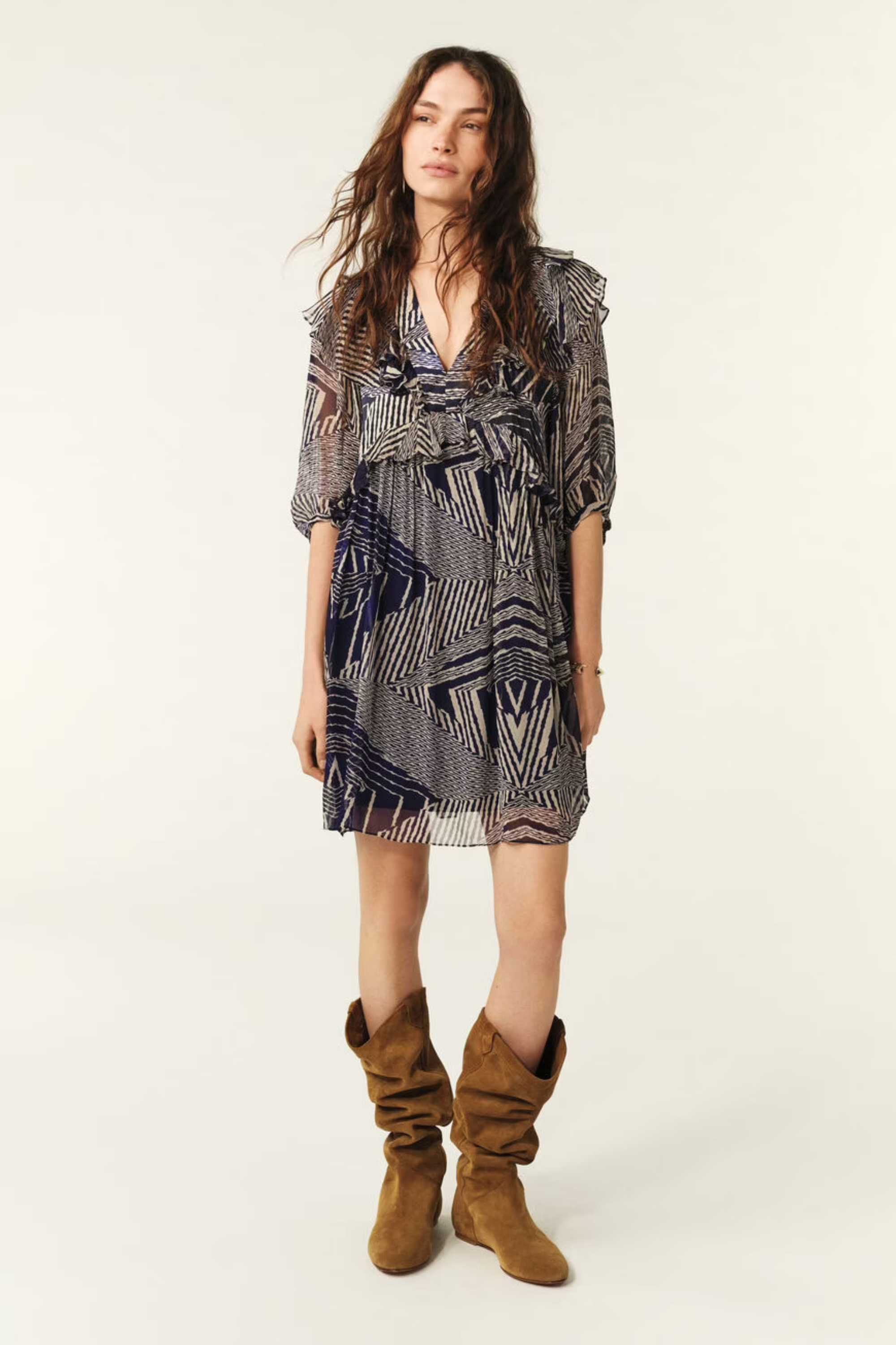 Acacia ruffled dress - Ba&Sh