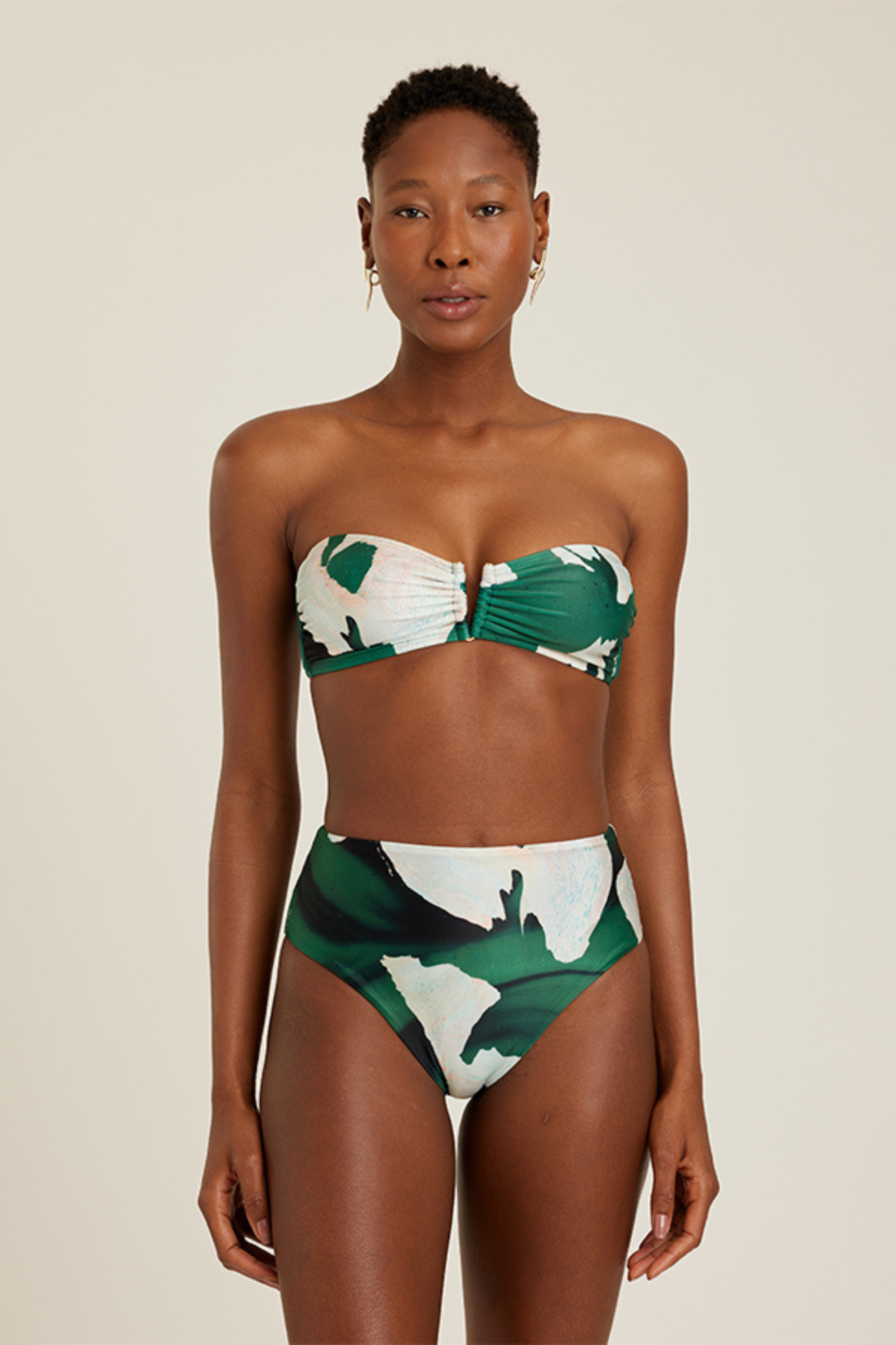 Green Coast bandeau bikini - Lenny Niemeyer