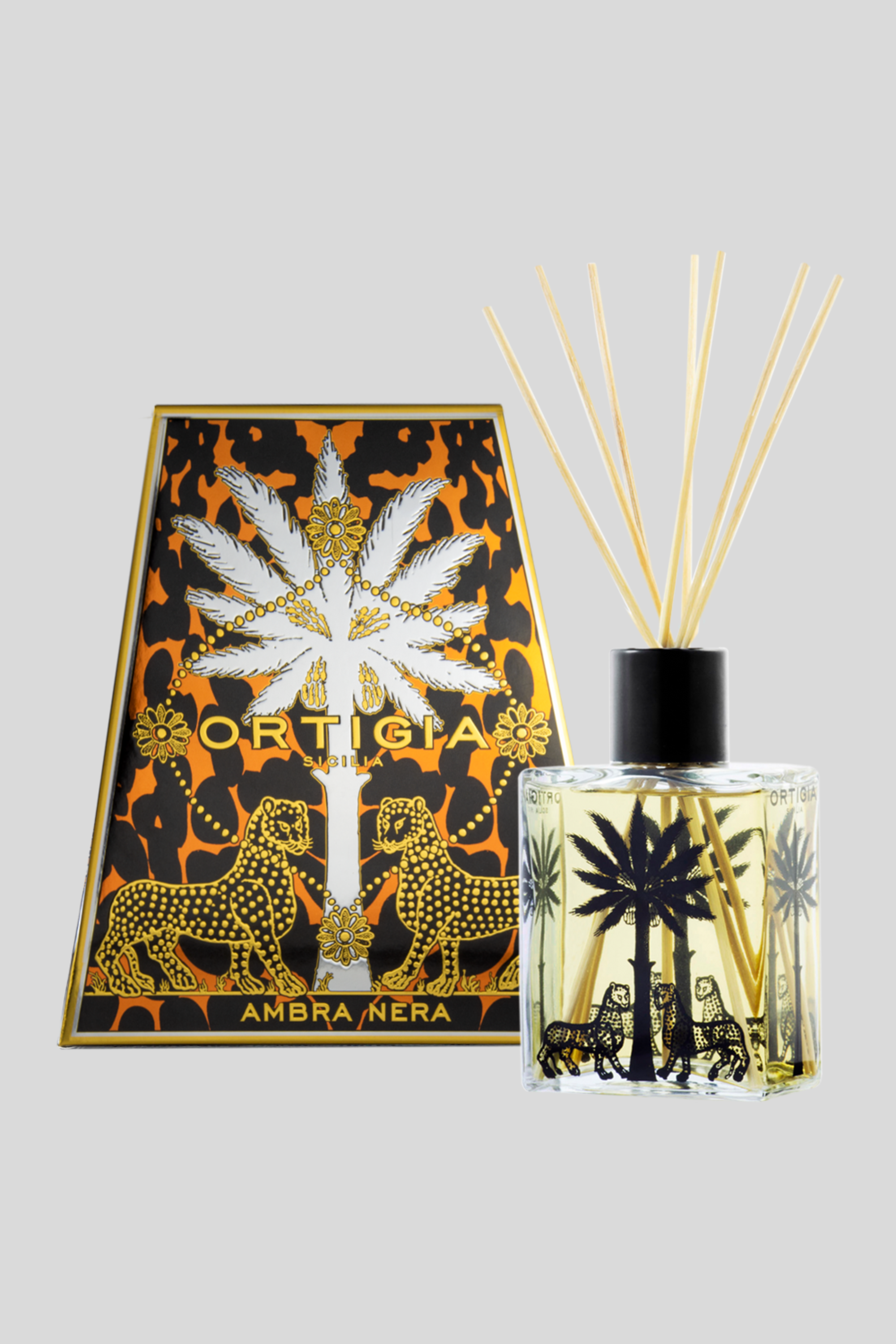 Ambra Nera Perfume Diffuser - Ortigia