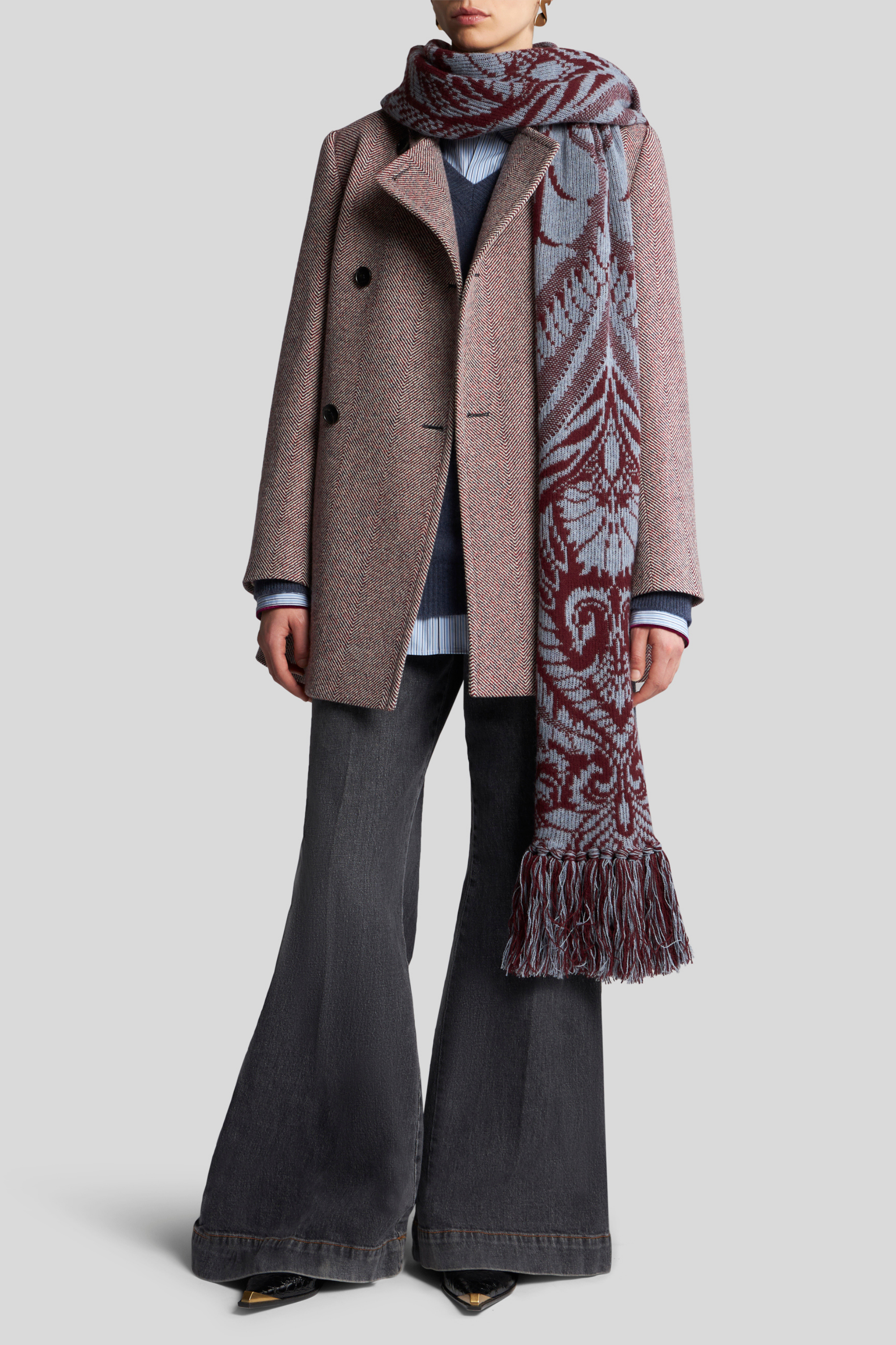 Wool blend coat - Etro