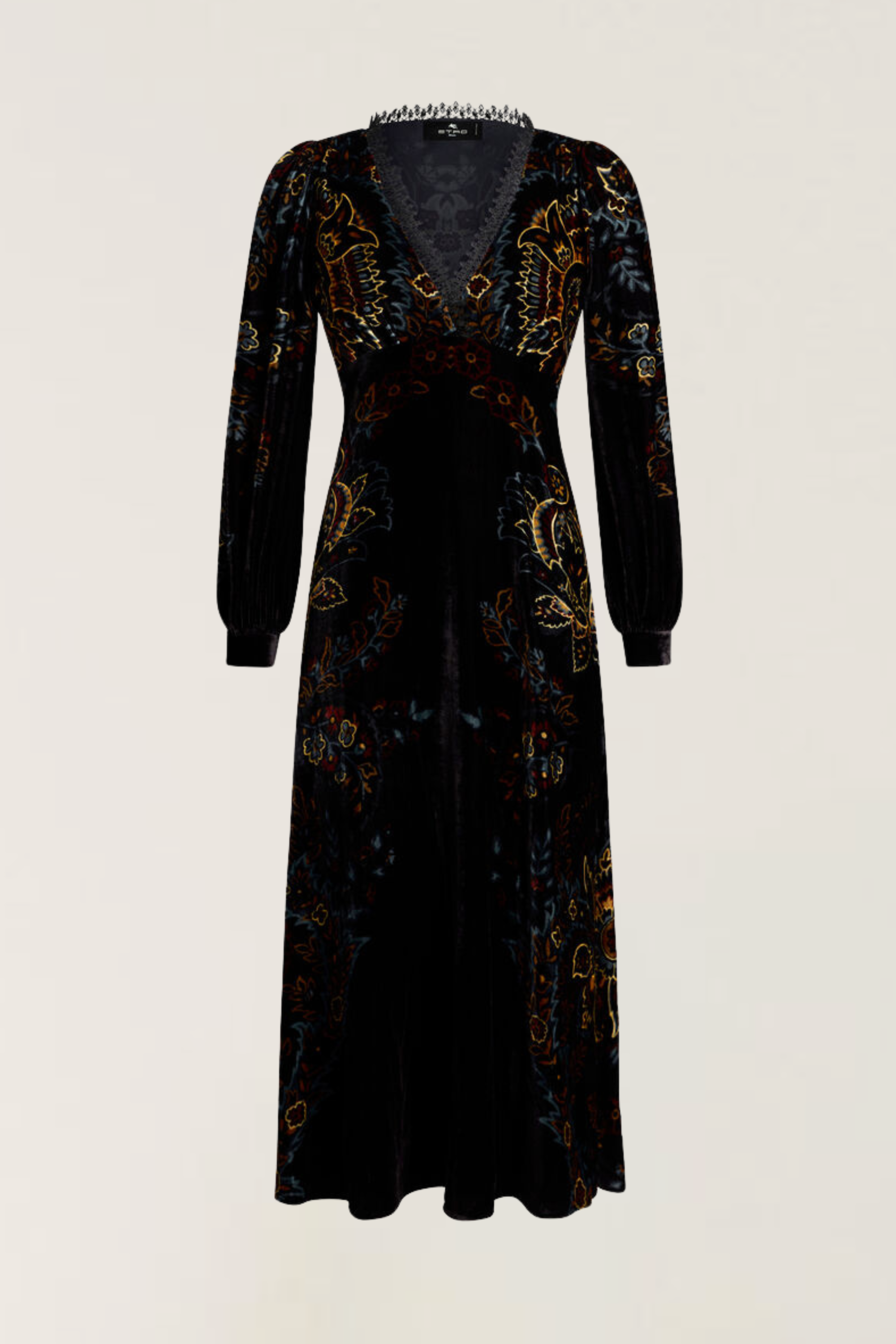 Printed velvet dress - Etro