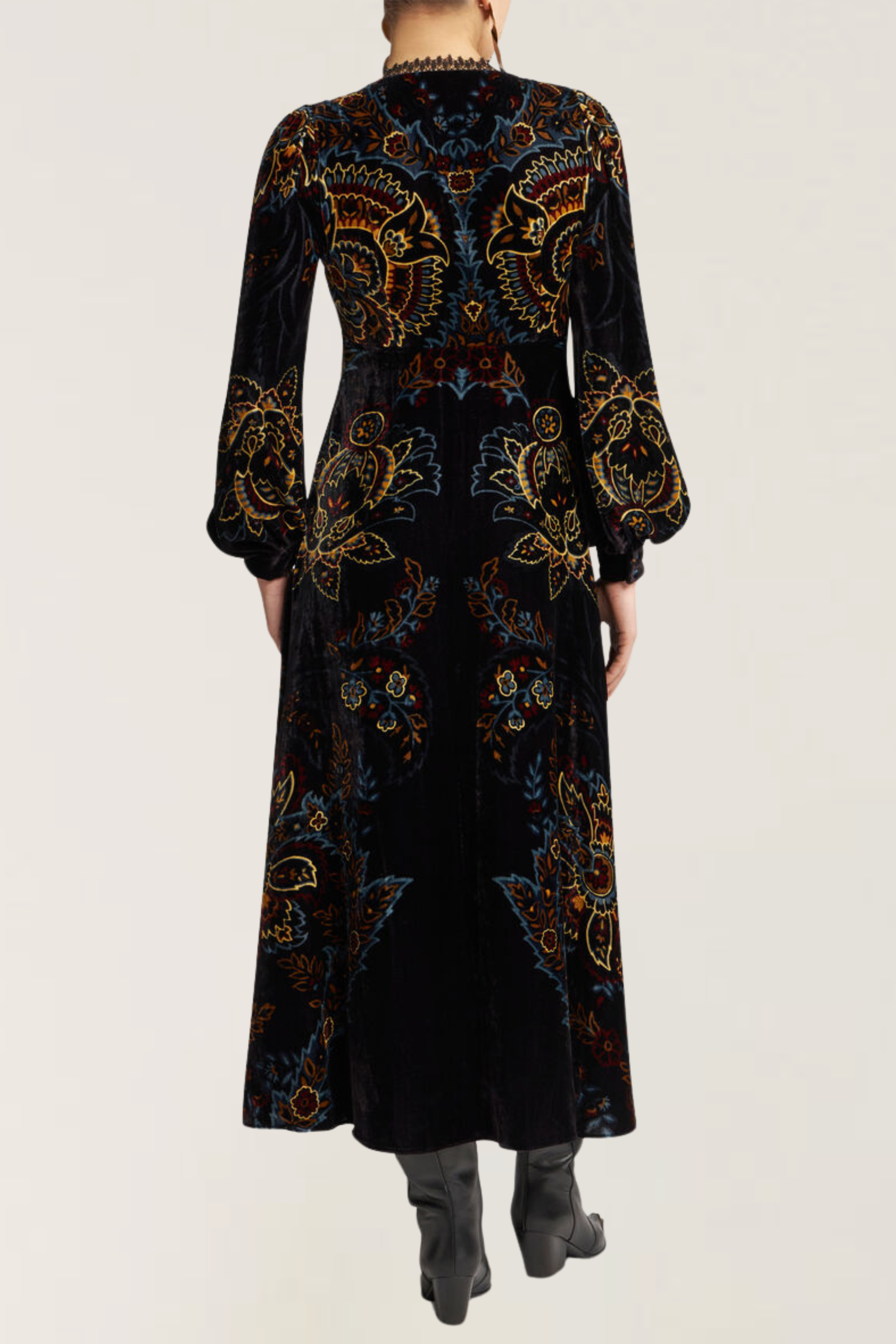 Printed velvet dress - Etro