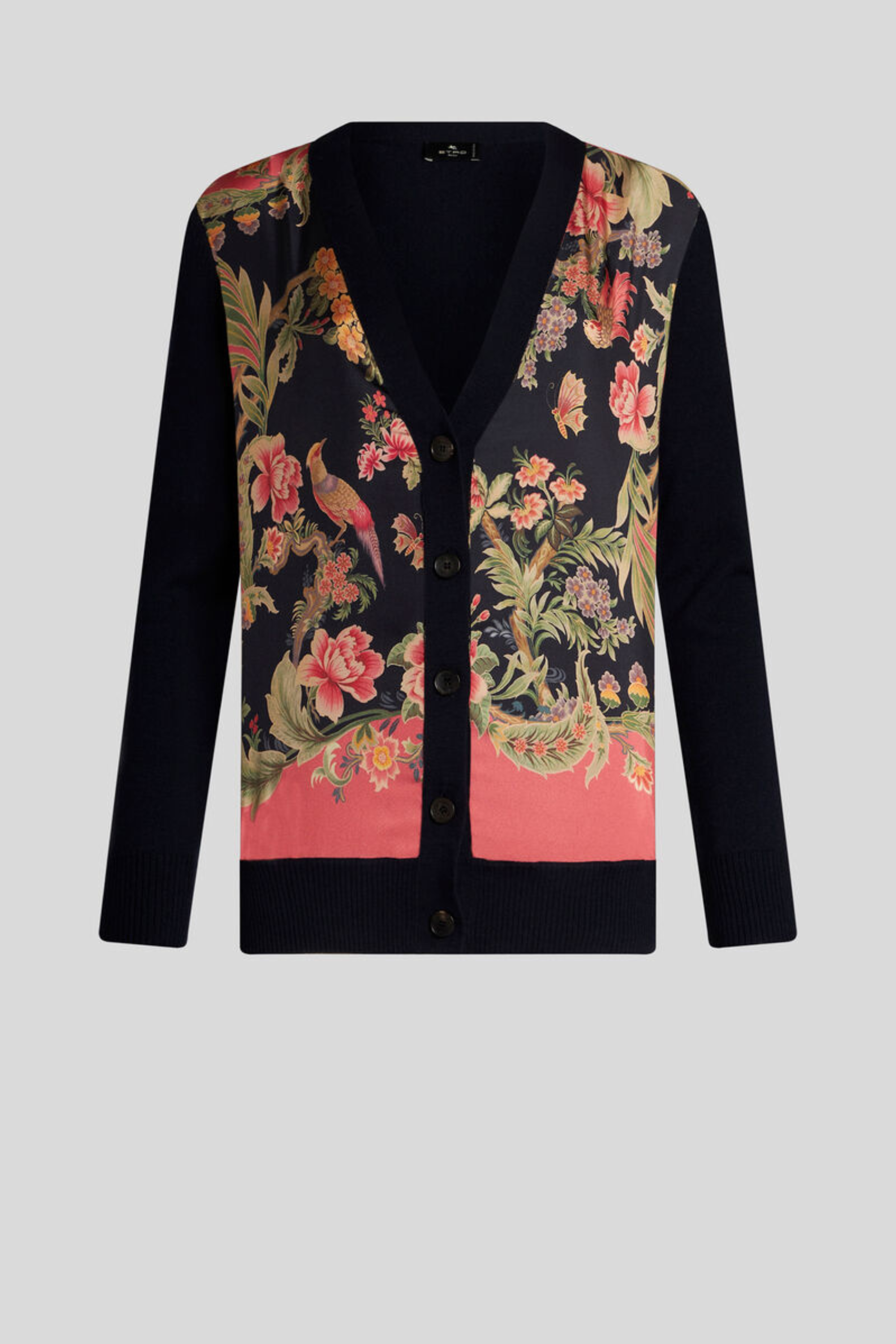 Wool cardigan with print - Etro