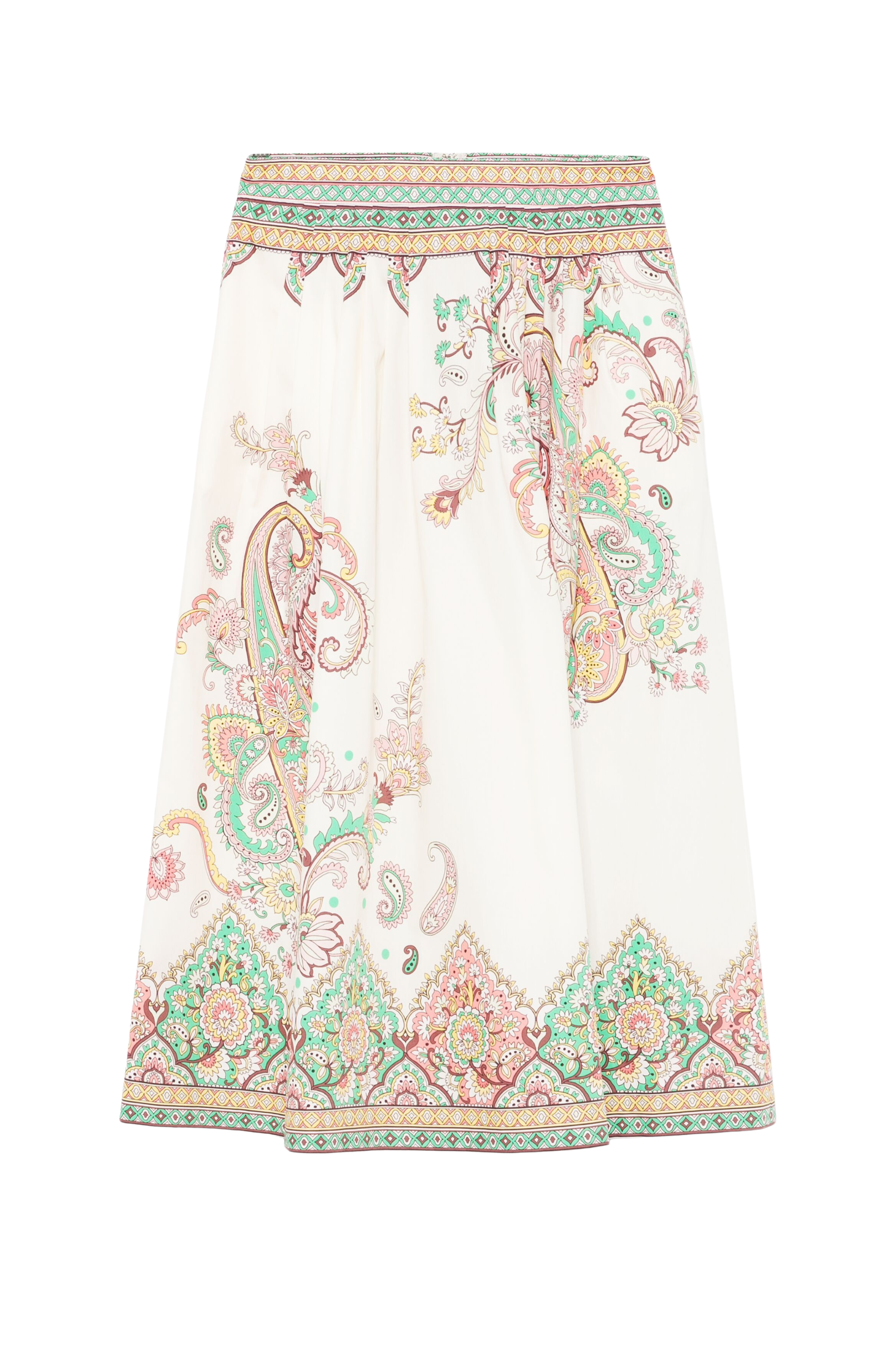 Printed cotton midi skirt - Etro