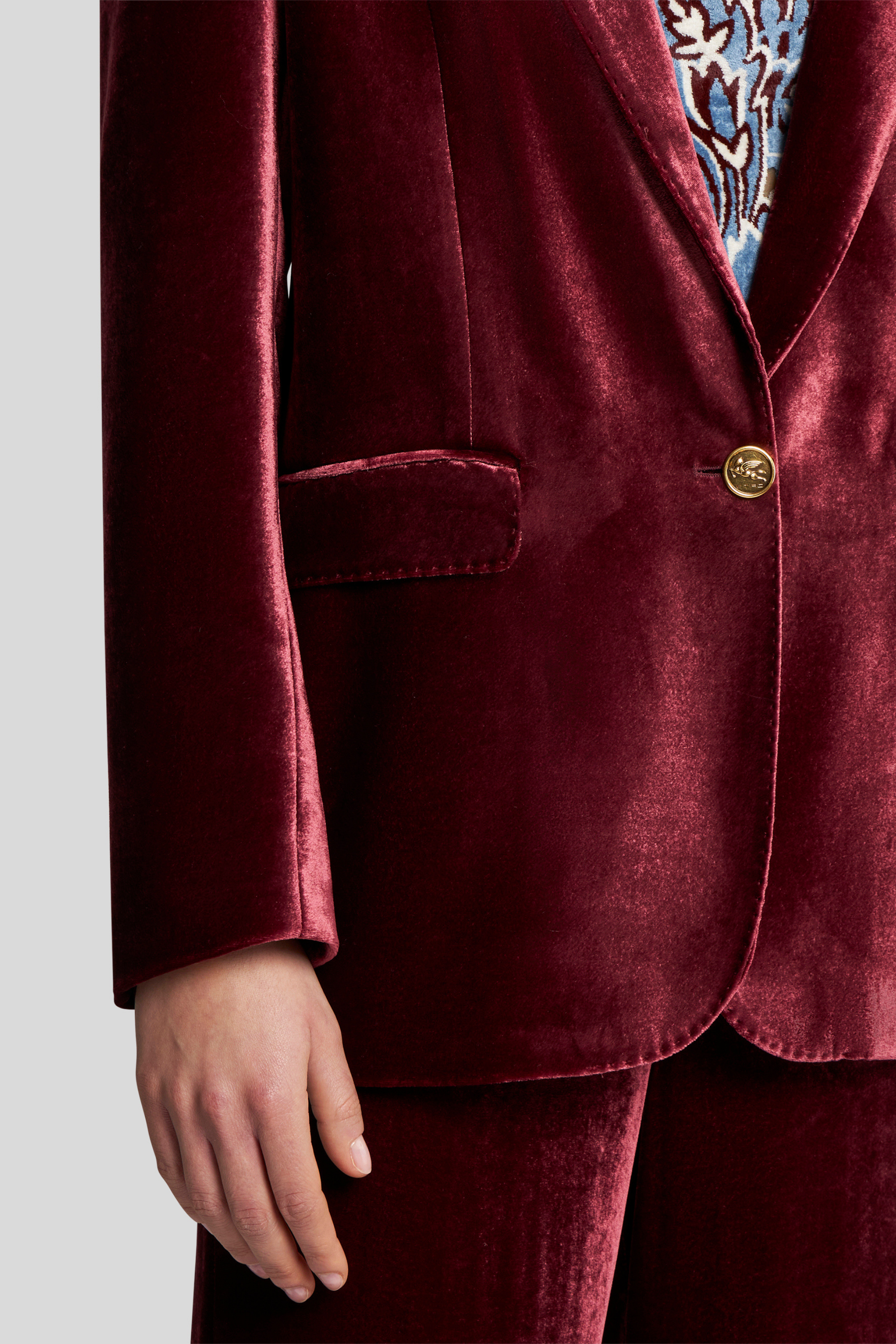 Tailored velvet jacket - Etro