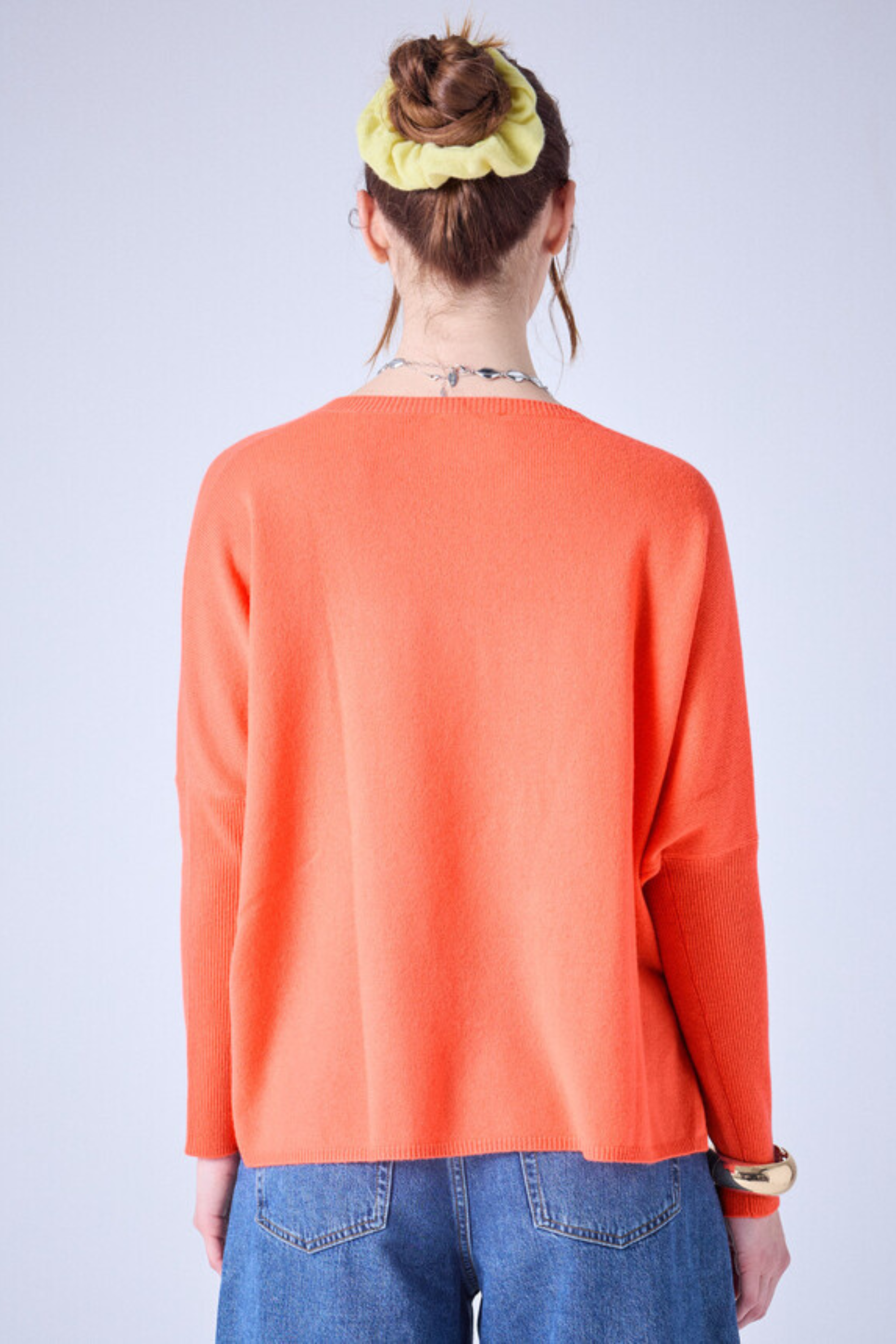 Camille cashmere v-neck poncho jumper - Absolut Cashmere