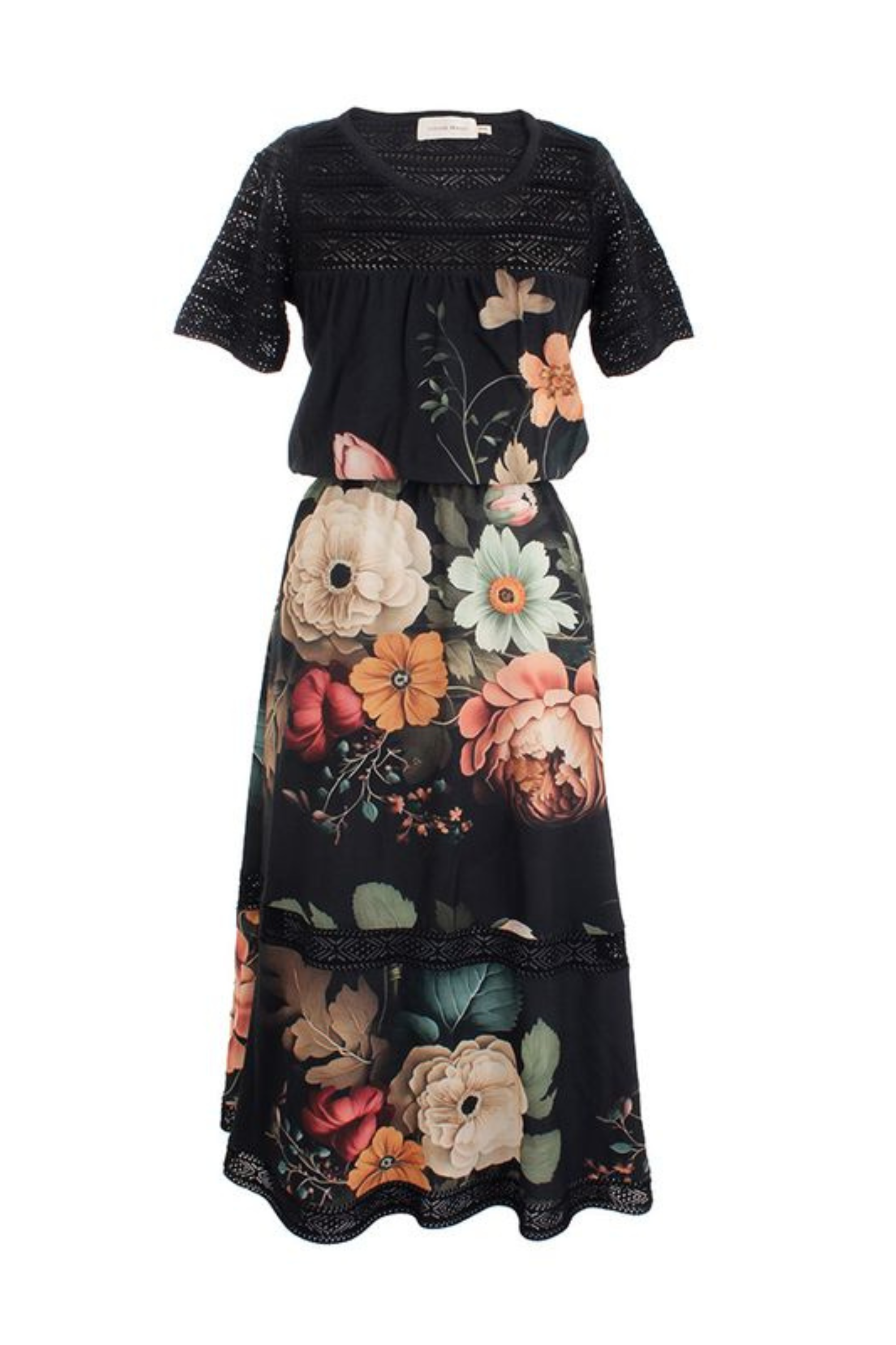 Jaqueline floral midi dress - Cecilia Prado