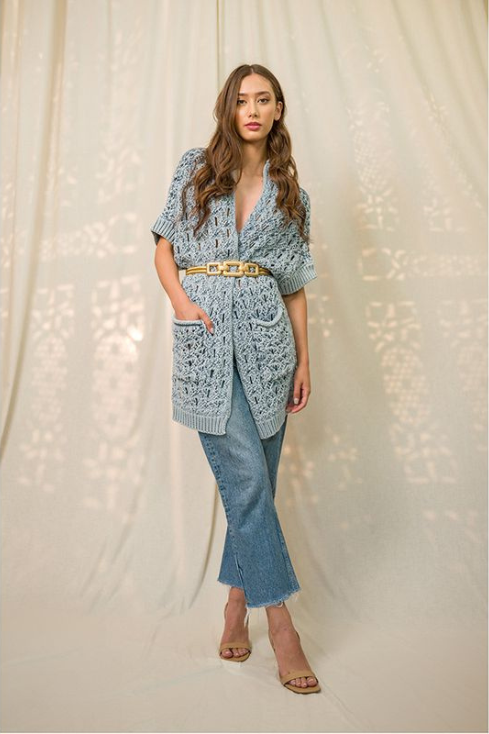 Poly knit kimono - Cecilia Prado