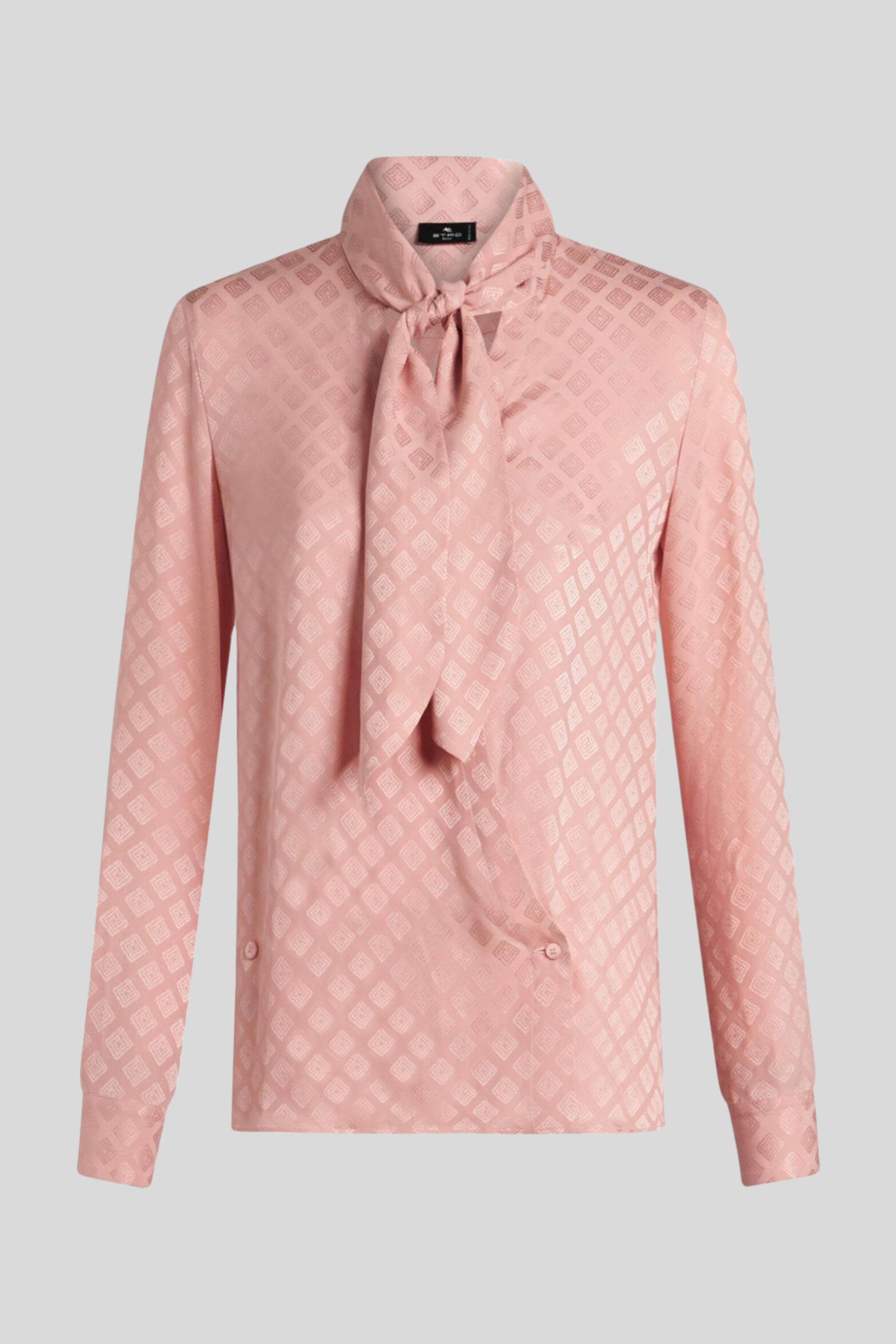 Silk scarf collar shirt - Etro