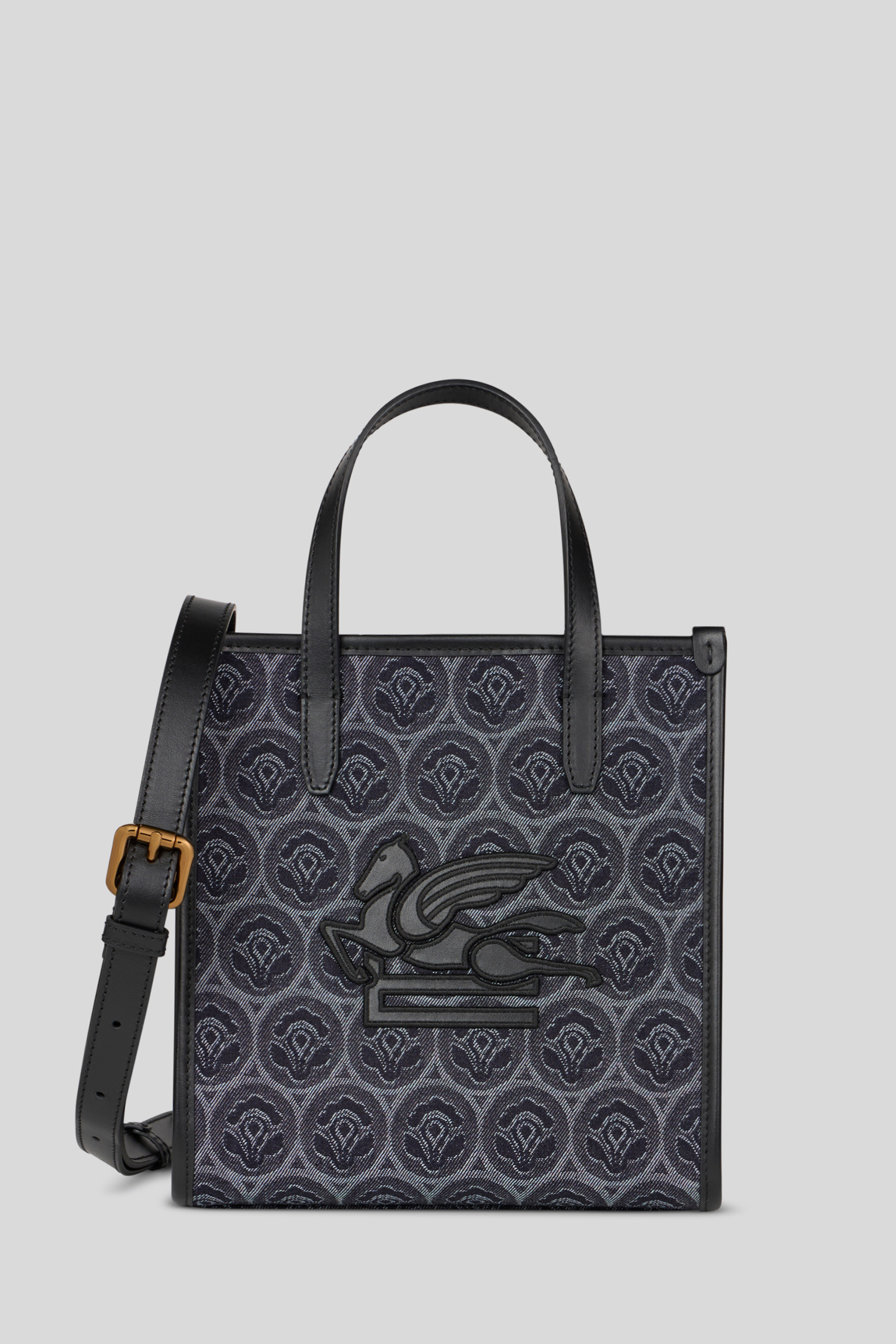 Denim jacquard love trotter bag - Etro