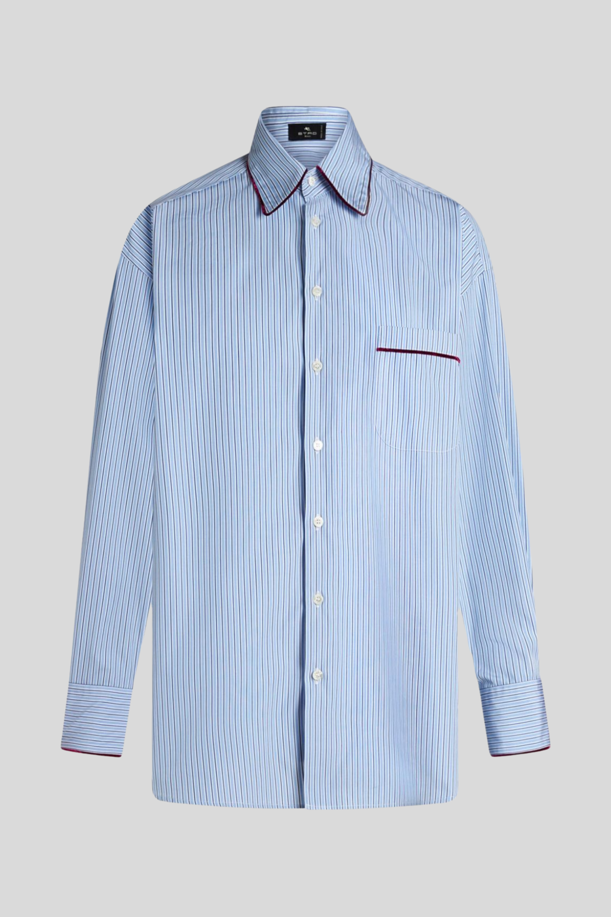 Striped Poplin Shirt - Etro