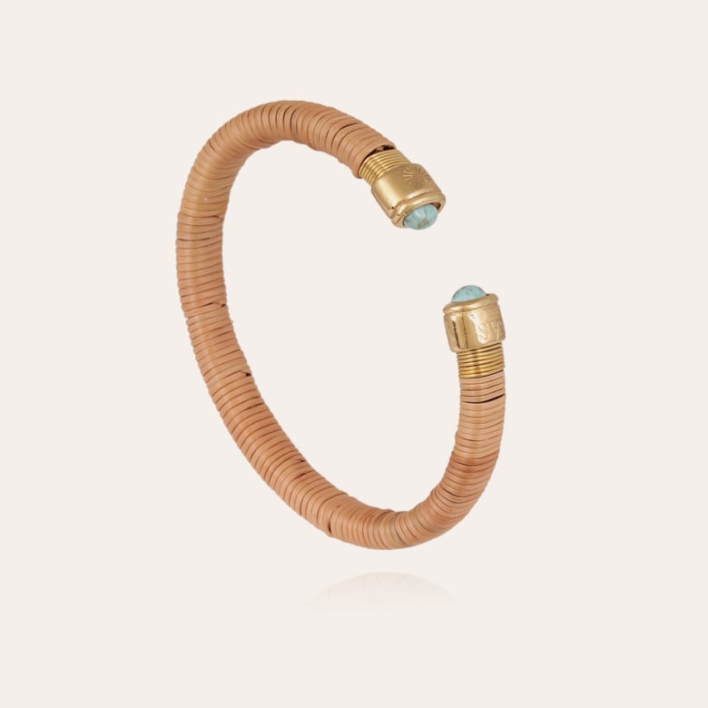 Sarina bracelet gold - Wicker - 55 years collection